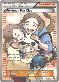 Pokémon Fan Club (Flashfire 106)