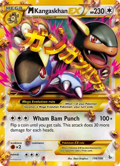 M Kangaskhan-EX (Flashfire 109)