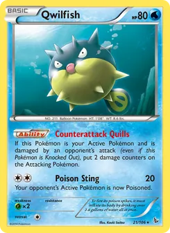 Qwilfish (Flashfire 21)