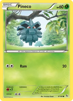 Pineco (Flashfire 4)