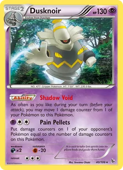 Dusknoir (Flashfire 40)
