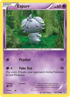 Espurr (Flashfire 42)