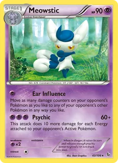 Meowstic (Flashfire 43)