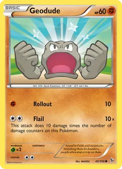 Geodude (Flashfire 45)