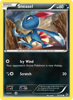 Sneasel (Flashfire 51)