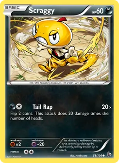 Scraggy (Flashfire 58)