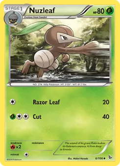 Nuzleaf (Flashfire 6)