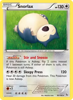 Snorlax (Flashfire 80)