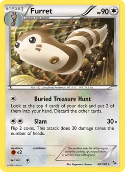 Furret (Flashfire 82)