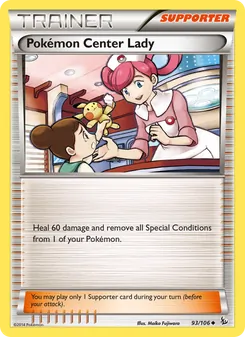 Pokémon Center Lady (Flashfire 93)