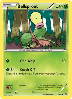 Bellsprout (Furious Fists 1)