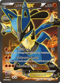 Lucario-EX (Furious Fists 107)