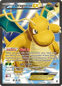 Dragonite-EX (Furious Fists 108)