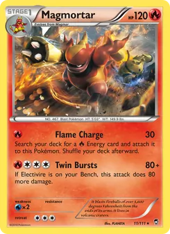 Magmortar (Furious Fists 11)