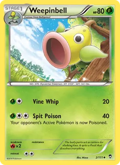Weepinbell (Furious Fists 2)