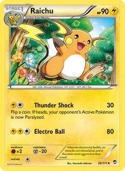Raichu (Furious Fists 28)