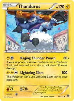 Thundurus (Furious Fists 33)