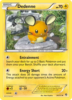Dedenne (Furious Fists 34)