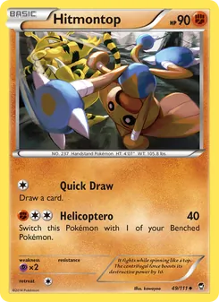 Hitmontop (Furious Fists 49)