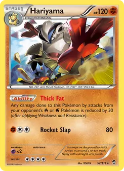 Hariyama (Furious Fists 52)