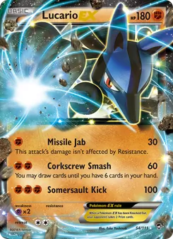 Lucario-EX (Furious Fists 54)