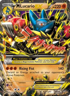 M Lucario-EX (Furious Fists 55)