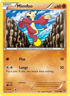 Mienfoo (Furious Fists 56)