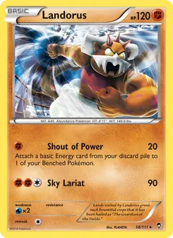 Landorus (Furious Fists 58)