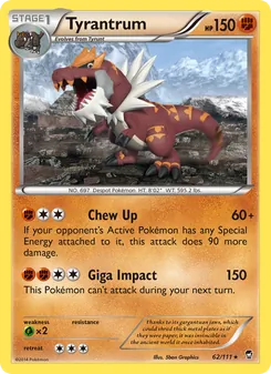 Tyrantrum (Furious Fists 62)