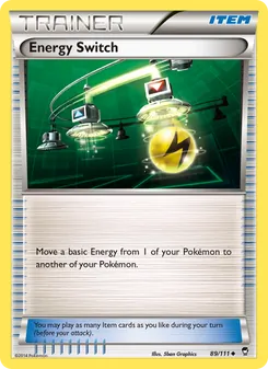 Energy Switch (Furious Fists 89)