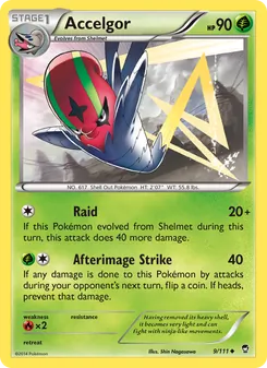 Accelgor (Furious Fists 9)
