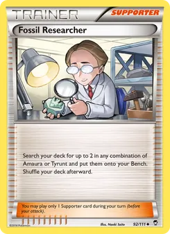 Fossil Researcher (Furious Fists 92)