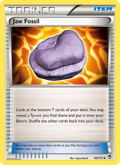 Jaw Fossil (Furious Fists 94)