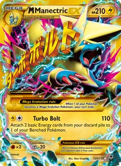 M Manectric-EX (Phantom Forces 120)