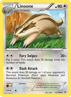 Linoone (Primal Clash 112)