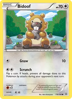 Bidoof (Primal Clash 116)