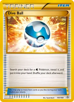 Dive Ball (Primal Clash 161)