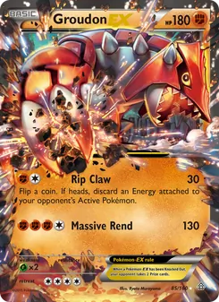 Groudon-EX (Primal Clash 85)