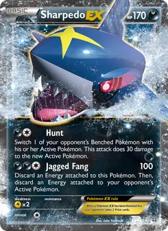 Sharpedo-EX (Primal Clash 91)