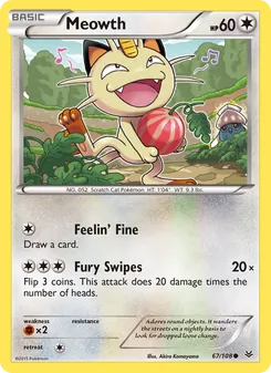 Meowth (Roaring Skies 67)