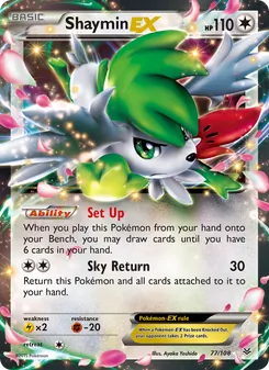 Shaymin-EX (Roaring Skies 77)