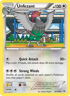 Unfezant (Roaring Skies 80)
