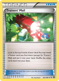 Trainers' Mail (Roaring Skies 92)