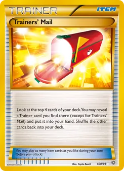 Trainers' Mail (Ancient Origins 100)