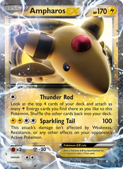 Ampharos-EX (Ancient Origins 27)