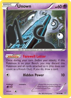 Unown (Ancient Origins 30)