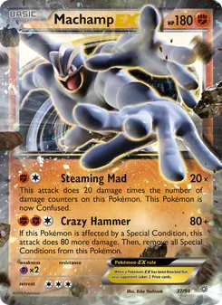 Machamp-EX (Ancient Origins 37)