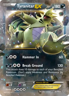 Tyranitar-EX (Ancient Origins 42)