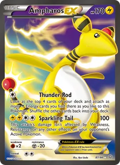 Ampharos-EX (Ancient Origins 87)