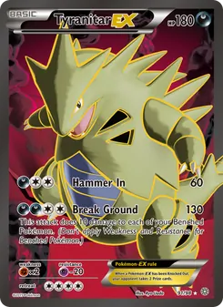 Tyranitar-EX (Ancient Origins 91)